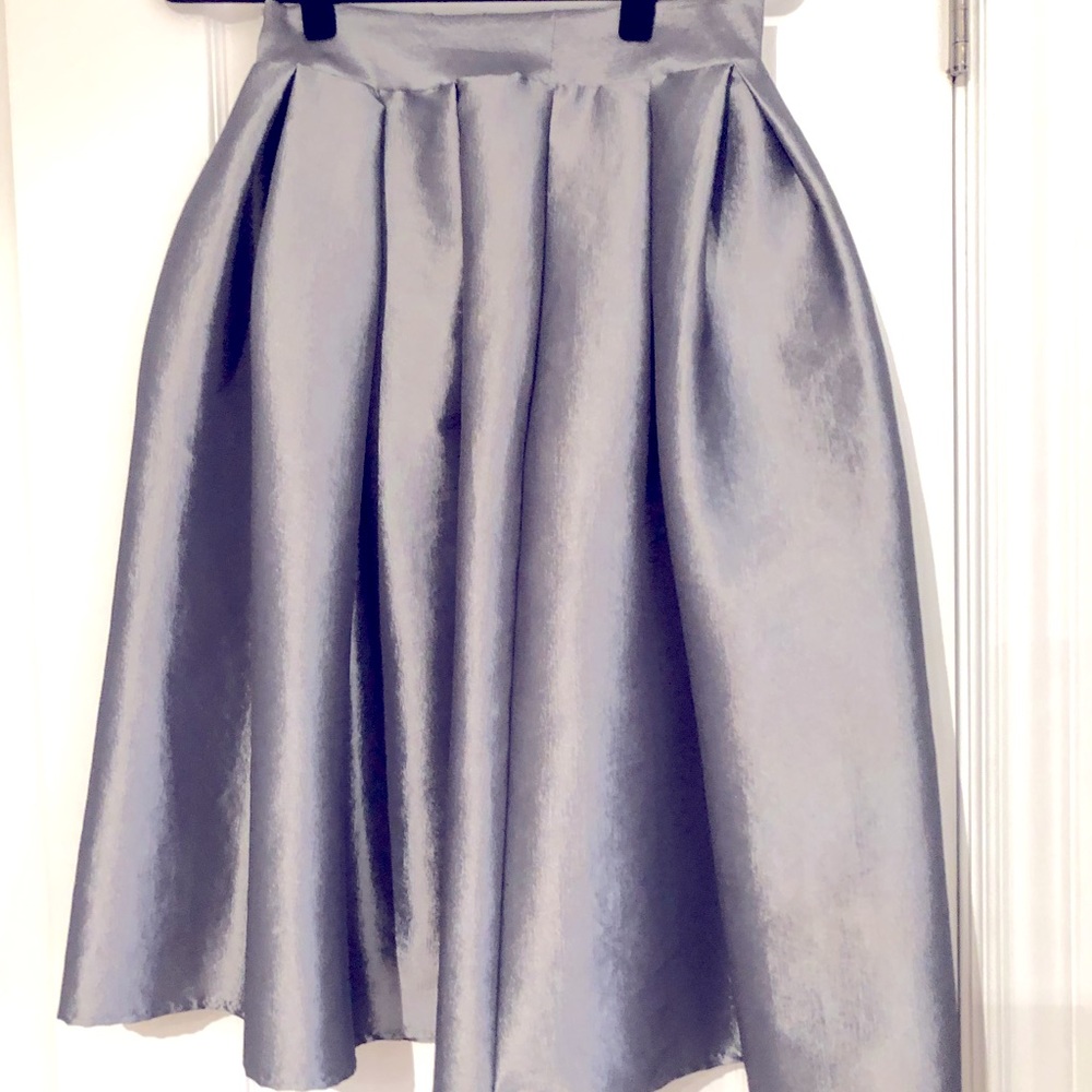 NWOT! Silver skirt perfect for the Holidays!